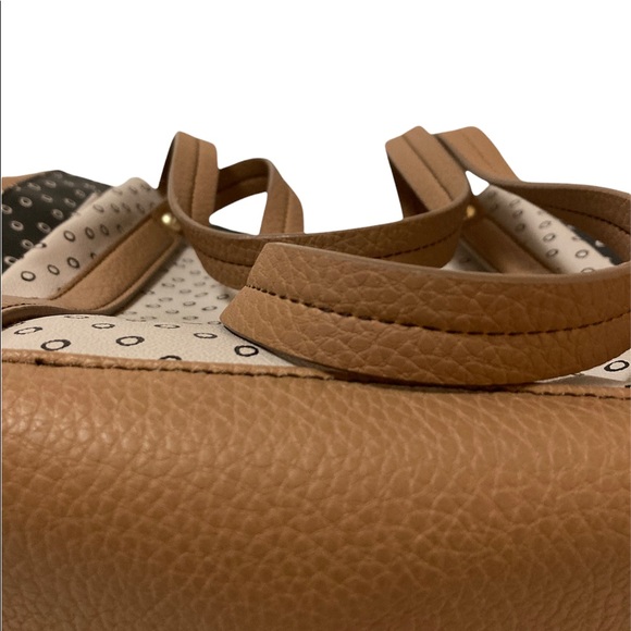 Relic by Fossil Bailey Double Entry Black Dot Faux Leather Shoulder Bag - Picture 10 of 16